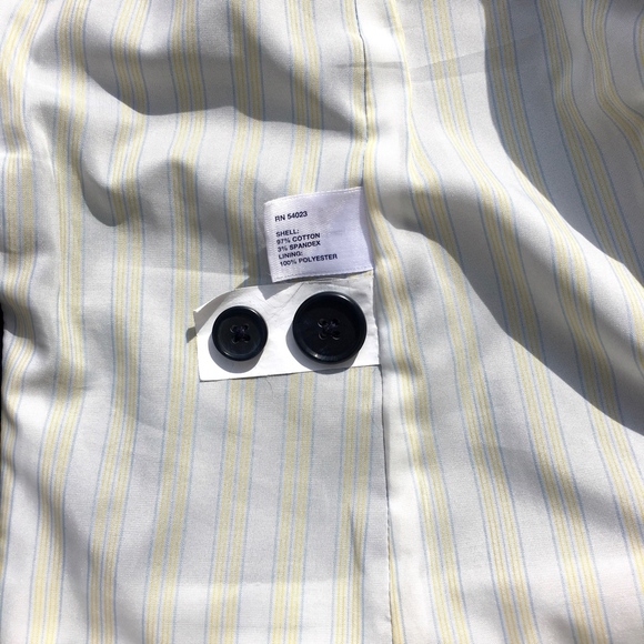 4/$20 GAP Woven Fitted Navy School Blazer sz 6 - Picture 3 of 7